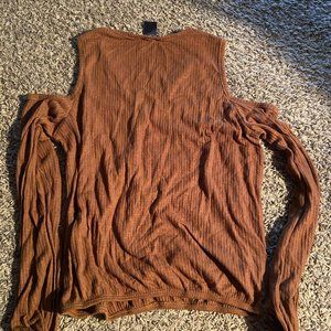 Rue21 off shoulder long sleeve